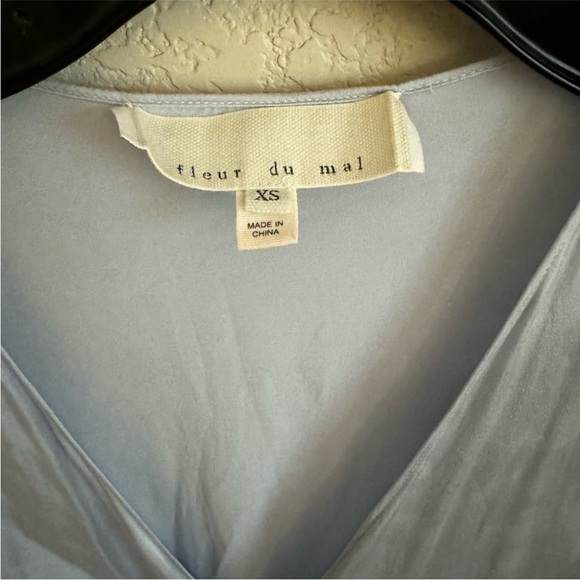 Fleur Du Mal Silk Wrap Robe/Dress - Picture 5 of 8